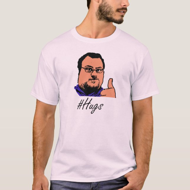 Camiseta #Hugs do gelo (Frente)