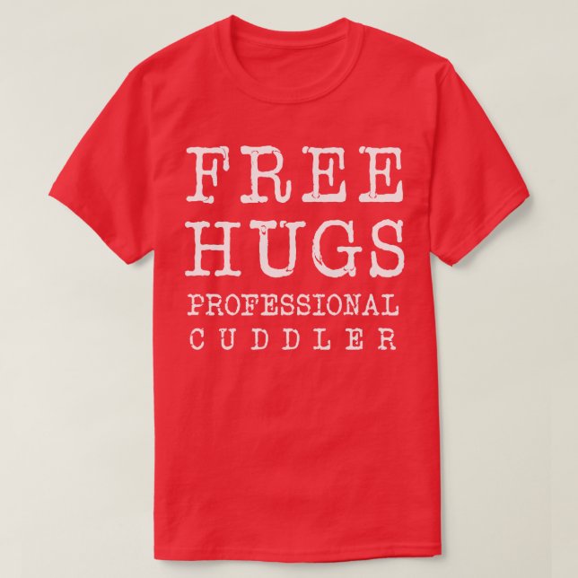 Camiseta Hugs Gratuitos (Frente do Design)