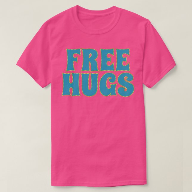 Camiseta Hugs Gratuitos (Frente do Design)