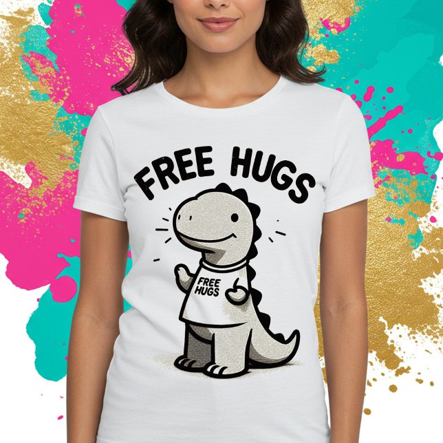 Camiseta Hugs Gratuitos (Criador carregado)