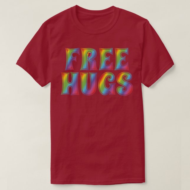 Camiseta Hugs Gratuitos (Frente do Design)