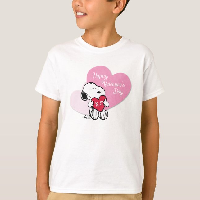 Camiseta Hugs & Kisses de Snoopy (Frente)