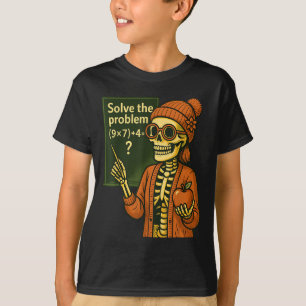 Camiseta Hugvyn Halloween Esqueleto Seis Sete 67 Meme Pemda