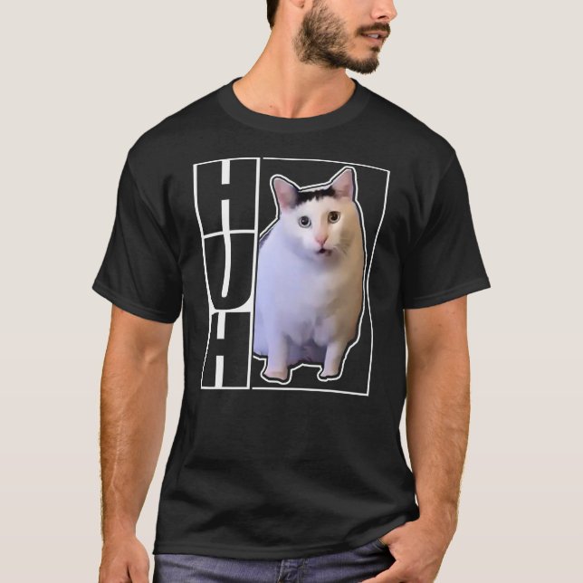 Camiseta Huh Cat Shirt - Huh Cat (Frente)