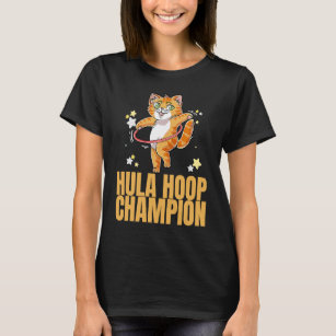 Camiseta Hula Hoop Champion Dance Workout Exercício Hooper
