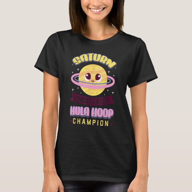 Camiseta Hula Hoop Dancer Gymnastic Trainer Hooping Entusia (Frente)