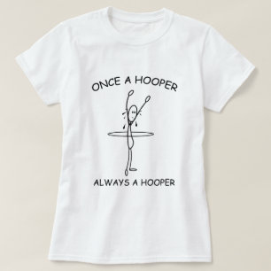 Camiseta Hula Hoop Hooper Engraçada