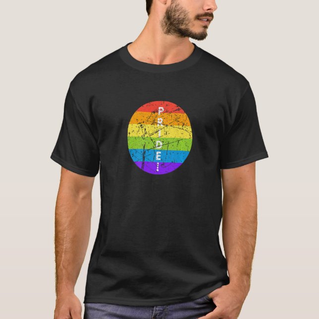 Camiseta Human Rights LGBTQ Pride Equality Celebration Gay  (Frente)