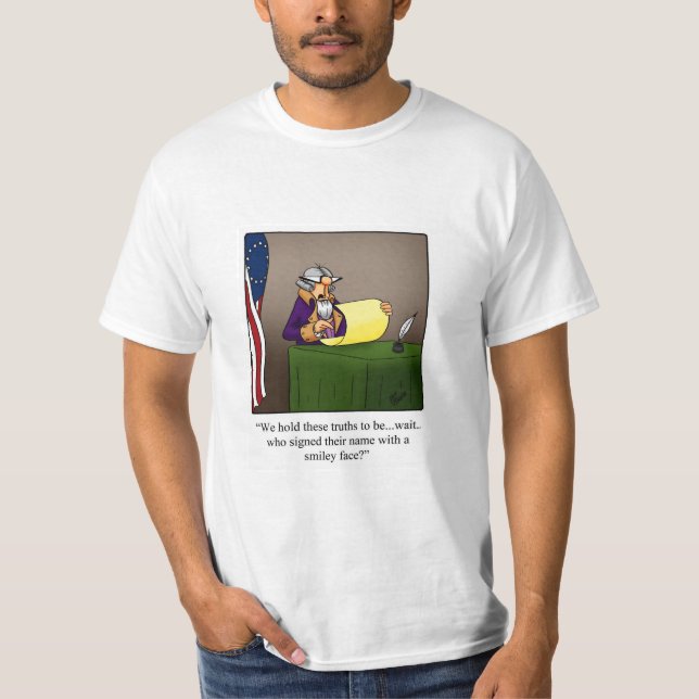 Camiseta Humana no Dia da Independência (Frente)