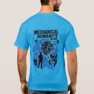 Camiseta Humanidade Mecânica – Psicologia Obscura