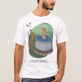 Camiseta Humanitário vs. Vegetariano