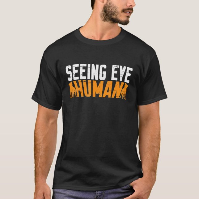 Camiseta Humano Cão Guia   (Frente)