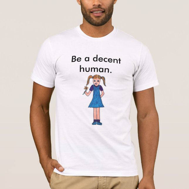 Camiseta Humano Decente (Frente)