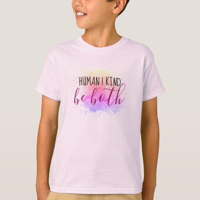 Camiseta Humano | Natureza. Seja ambos. (Frente)