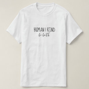 Camiseta Humano  Tipo  Seja ambos