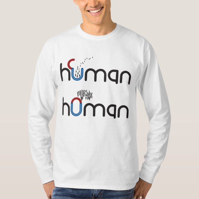 Camiseta Humano versus Homan (Frente)