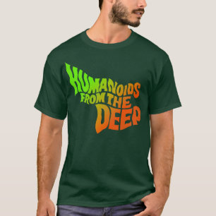 Camiseta Humanóides do Horror Clássico do Culto Mo, nos ano