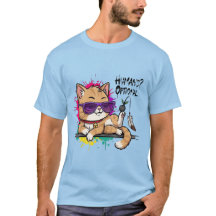 Humanos? Opcional – Gato Legal de Óculos de Sol