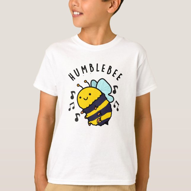 Camiseta Humble Bee Engraçado Bumblebee Pun (Frente)