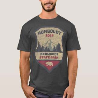 Camiseta Humboldt Redwoods Souvenir Campos Sequoias
