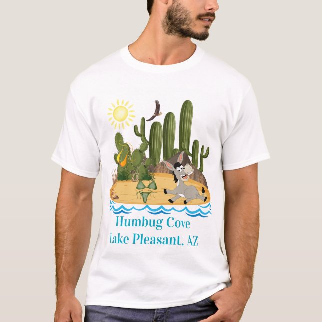 Camiseta Humbug Cove, Lago Pleasant, Arizona (Frente)
