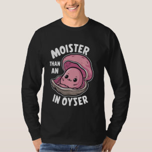 Camiseta Humidade Que Ostra - Humor T Biválvula Hilário