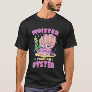 Camiseta Humidade Que Uma Biválvula Humor Engraçada De Ostr