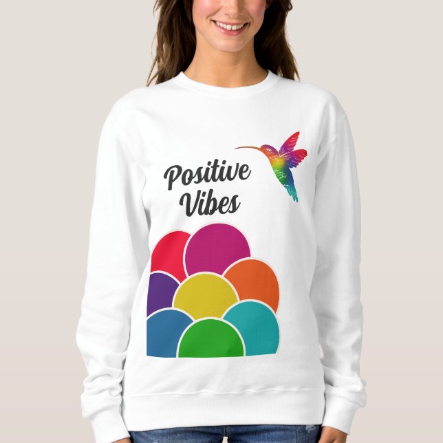 Camiseta Hummingbird Colorido (Frente)