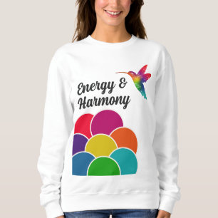 Camiseta Hummingbird colorido de energia e harmonia