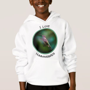 Camiseta Hummingbird com garganta de rubi - Fotografia orig