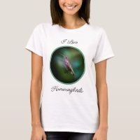 Hummingbird com garganta de rubi - Fotografia orig