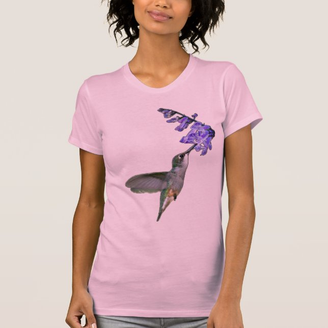 Camiseta Hummingbird com Lavanda Mona (Frente)