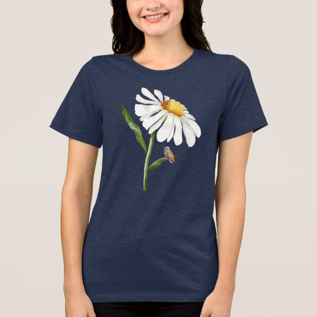 Camiseta Hummingbird e Daisy (Frente)
