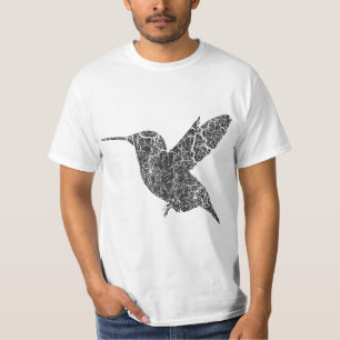 Camiseta Hummingbird - Impressão em relevo - Vintage Hummin