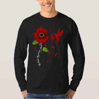 Camiseta Hummingbird & Sunflower Multiple Myeloma Awareness