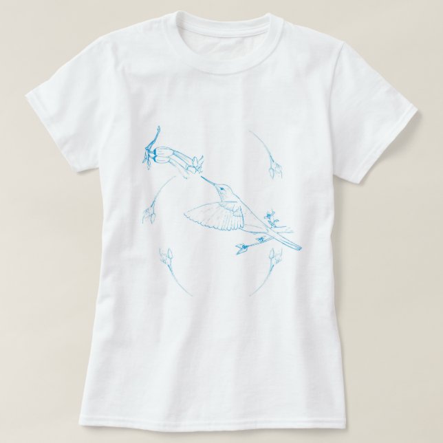 Camiseta Hummingbirds (Frente do Design)