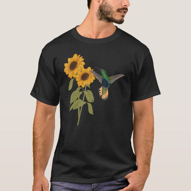 Camiseta Hummingbirds   Cute Bird Animal   Graphic (Frente)