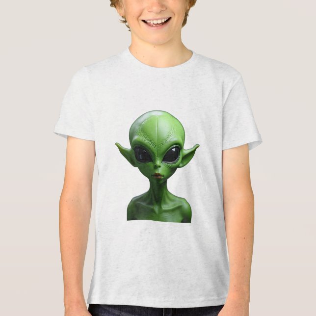 Camiseta Humoide verde (Frente)