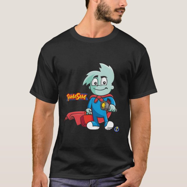 Camiseta Humongous Entertaint Pajama Sam (Frente)