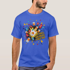 Camiseta Humor Alivio com dor de pop