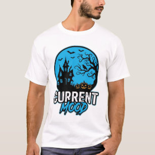 Camiseta Humor Atual Halloween Gravura Vintage Vetor_1
