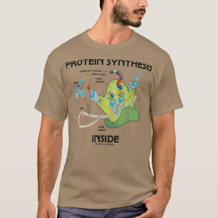 Camiseta Humor Biológico de Dentro de síntese de proteínas
