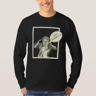 CAMISETA HUMOR/CARTÃO/"O QUE ESTÁ ACONTECENDO????