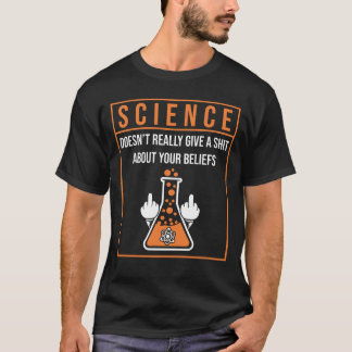Camiseta Humor científico estudante de física química menin