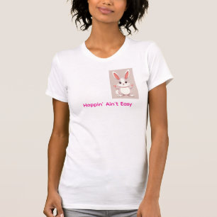 Camiseta Humor Coelho Divertido de Páscoa