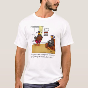 Camiseta Humor De Ação De Graças Para Ele