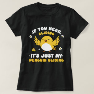 Camiseta Humor de Aves Gráfico Citação hilária de pássaro