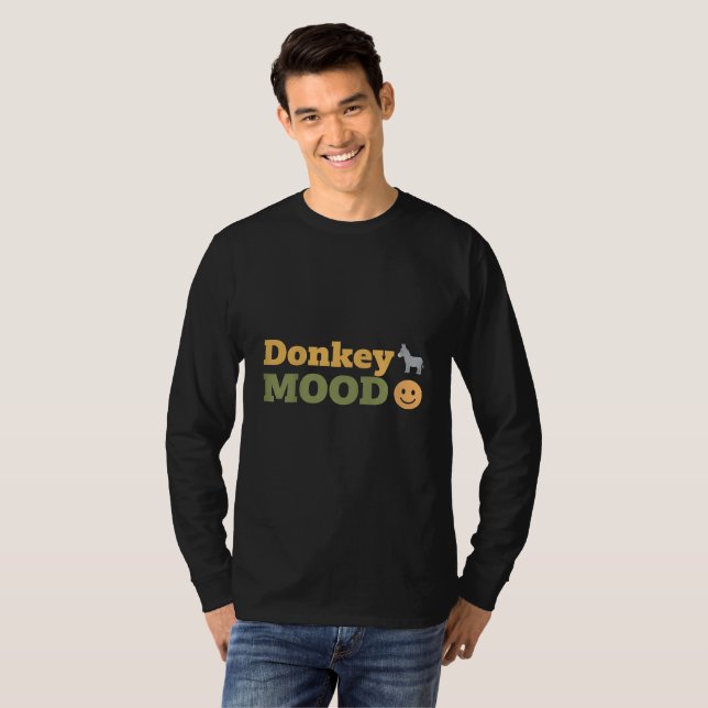 Camiseta Humor de Burro (Frente Completa)