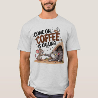Camiseta Humor de Café Divertido para Amantes de Café
