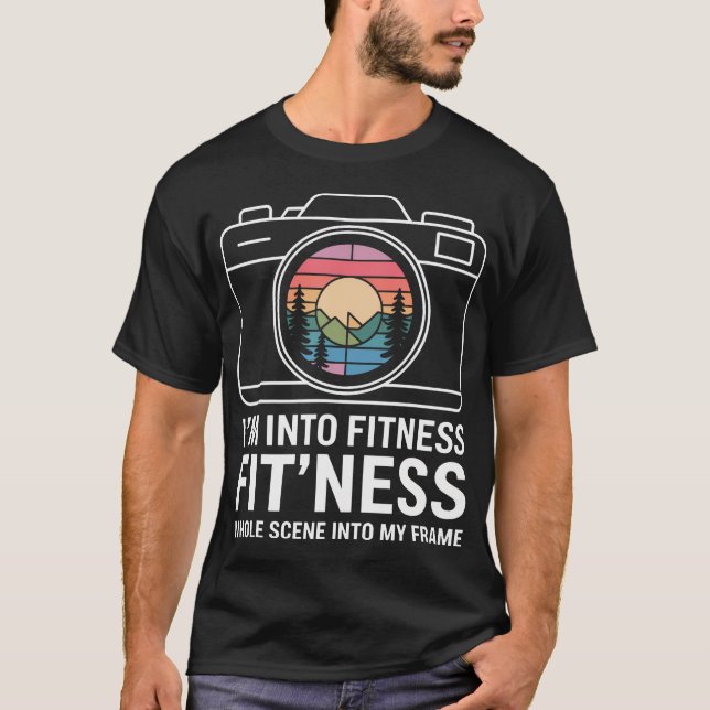 Camiseta Humor de Câmera de Fotógrafo Fotografia Fotografan (Frente)